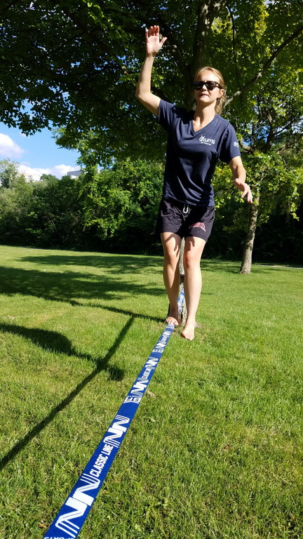 Slacklining (Category:  Rock Climbing)