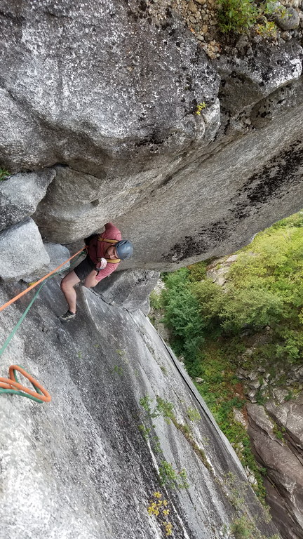 Guy on Rock On (Category:  Rock Climbing)