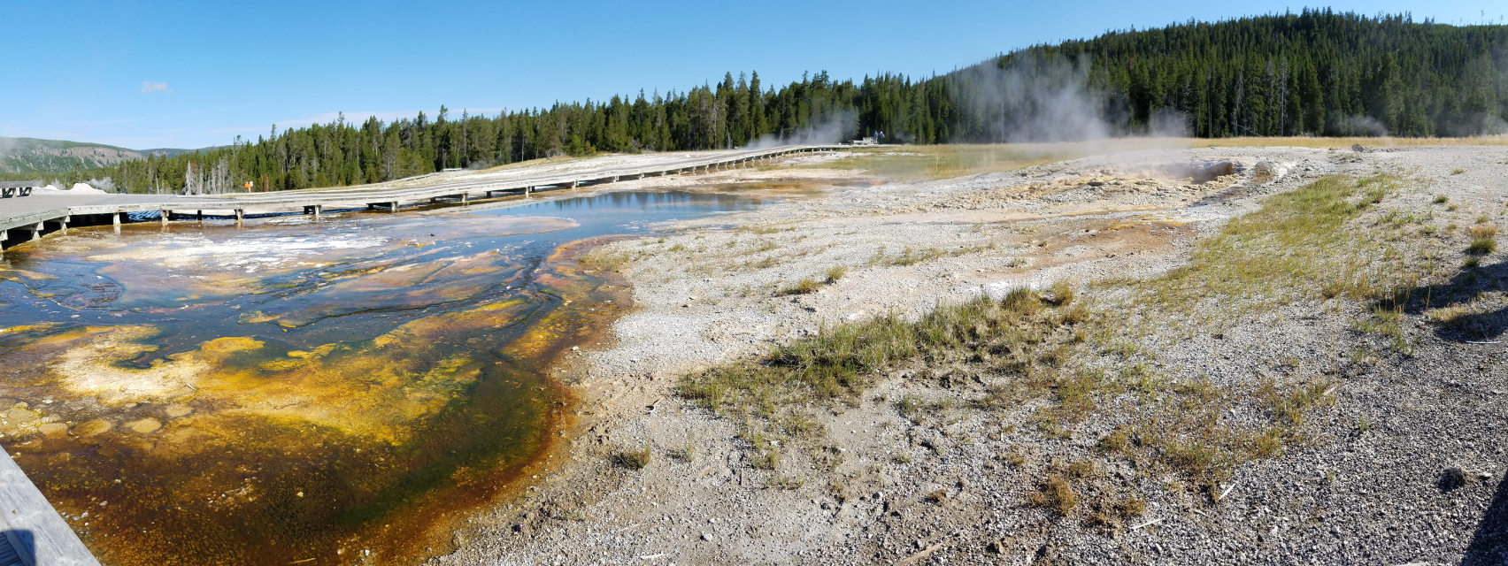 Upper Geyser Basin (Category:  Rock Climbing)