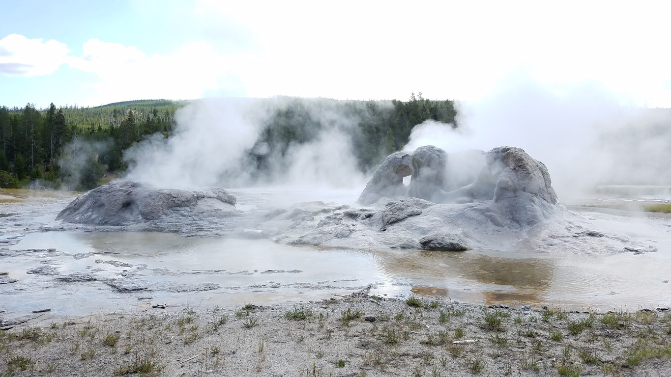 Upper Geyser Basin (Category:  Rock Climbing)