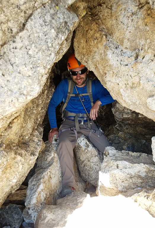 We found the Eye of the Needle! (Category:  Rock Climbing)