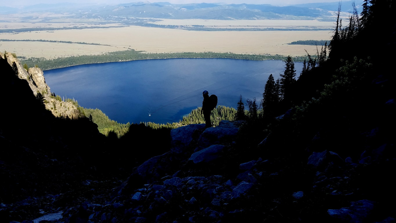 Descending Symmetry (Category:  Rock Climbing)