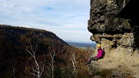 I'm still aiming to be above 50% on her spreadsheet (Category:  Rock Climbing)