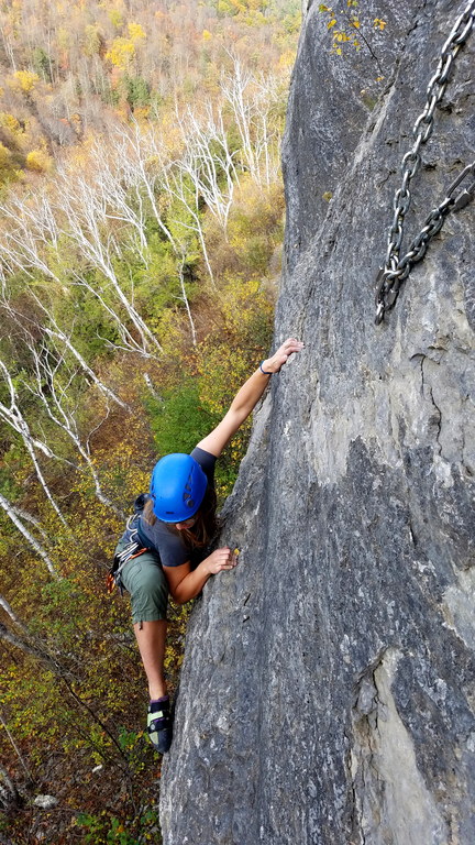 P.P.S. I'm not trying to be rude, but I won't put your rope up because then I'm responsible for you and I seriously doubt you know how to safely clean an anchor. (Category:  Rock Climbing)