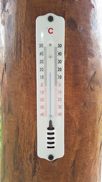 This is such an international city that temperature is reported in both Celsius and Celsius. (Category:  Backpacking)