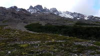 The snow line was a few hundred feet above us (Category:  Backpacking)