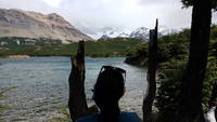 Hiking to Lago de los Tres (Category:  Backpacking)