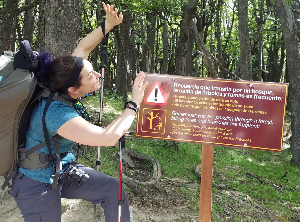 Be careful where you leave your car... when you are five miles from the nearest road. (Category:  Backpacking)