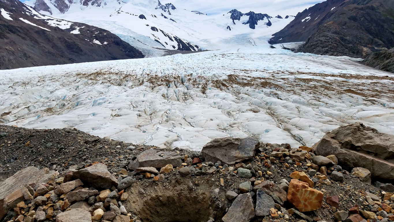 Rio Tunel Glacier (Category:  Backpacking)