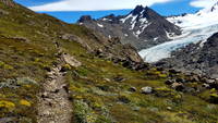 Approaching Paso del Viento (Category:  Backpacking)