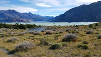 Viedma Lake with bits of Viedma Glacier (Category:  Backpacking)