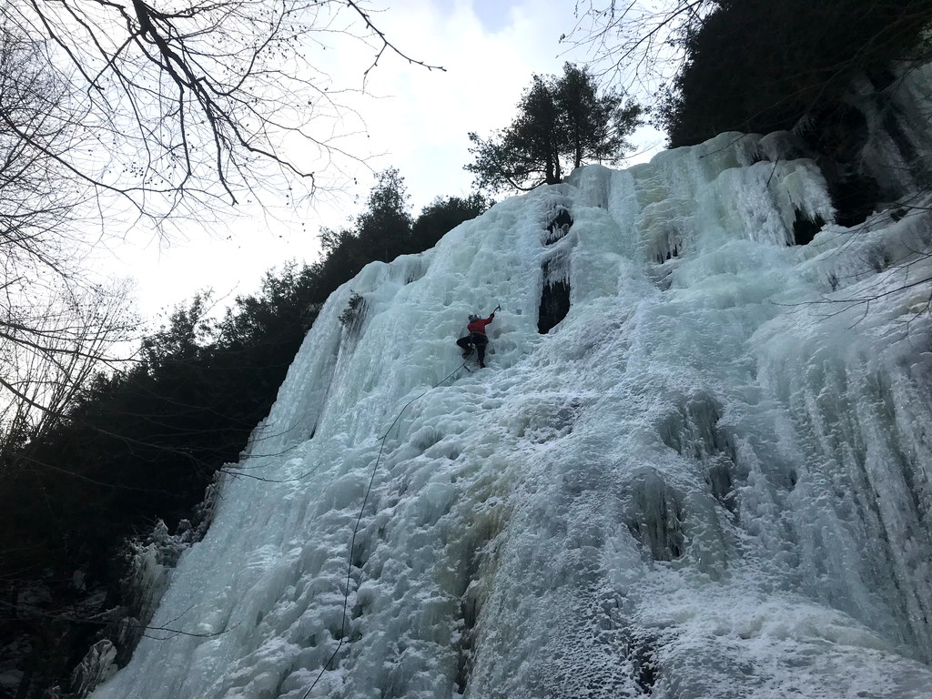 Leading Positive Reinforcement (Category:  Ice Climbing)