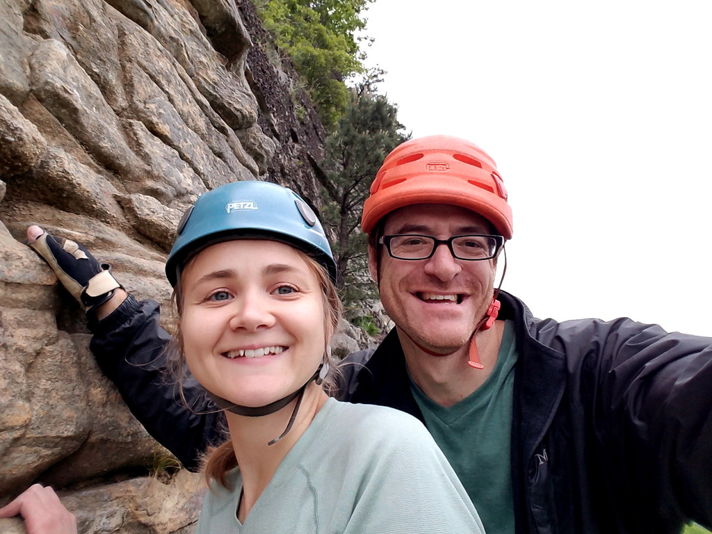 Atop Son of Easy O (Category:  Rock Climbing)