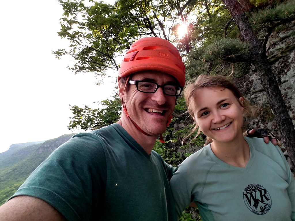 Atop Betty (Category:  Rock Climbing)