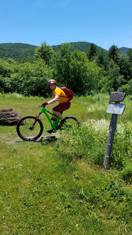 Finishing the Green Mountain Trails (Category:  Biking)