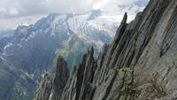 The West Ridge of Salbit. Another stunning climb! Next trip? (Category:  Climbing)