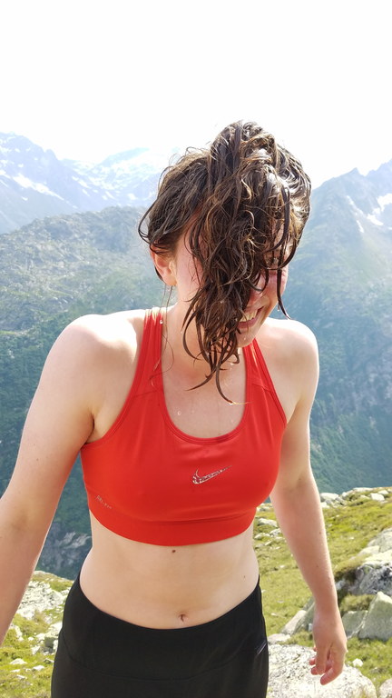 Rest day = hair washing (Category:  Climbing)