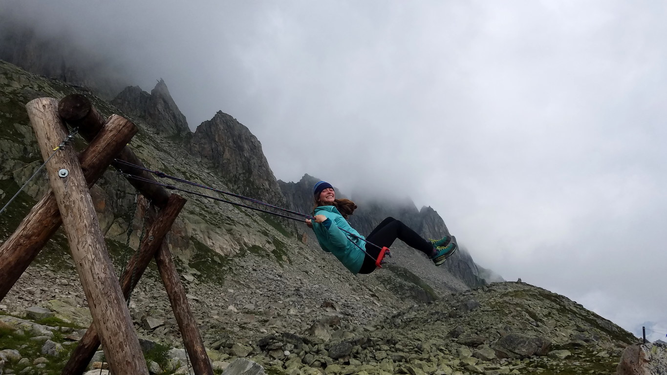 Rest day at Bergsee Hut (Category:  Climbing)