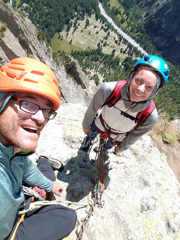 Atop Palavar les Flots. (Category:  Climbing)