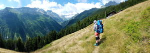 On the way to Salbit (Category:  Climbing)