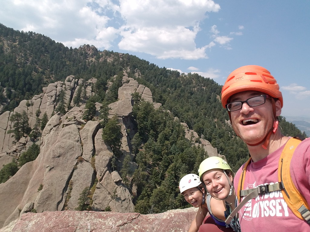 Top of the third Flatiron (Category:  Climbing)