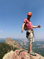 Top of the third Flatiron (Category:  Climbing)