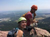 Top of the third Flatiron (Category:  Climbing)