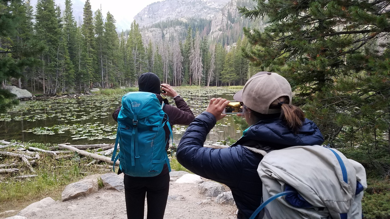 Sunrise in Rocky Mountain National Park (Category:  Climbing)