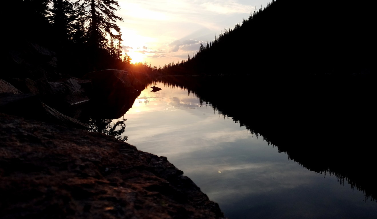 Sunrise in Rocky Mountain National Park (Category:  Climbing)