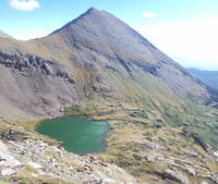 Upper South Colony Lake and Humbolt Peak (Category:  Climbing)