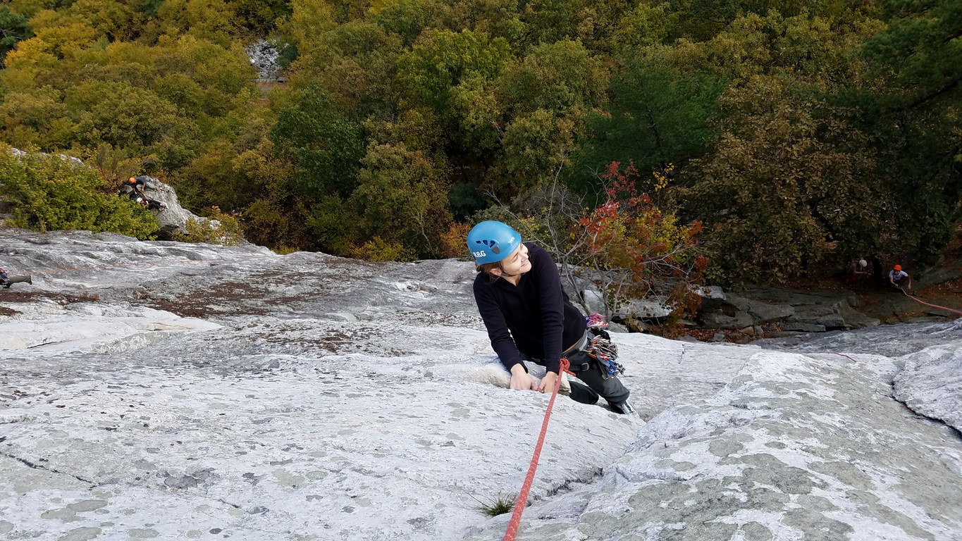 Emily on Annie Oh (Category:  Climbing)