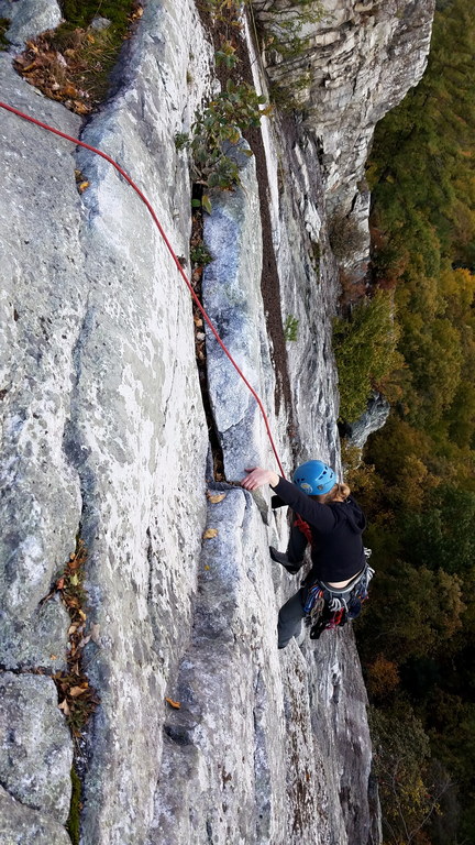 Emily on Limelight (Category:  Climbing)