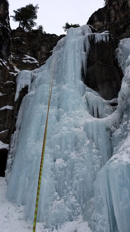 Senator Gulch. My favorite climb of the trip. (Category:  Ice Climbing, Skiing)