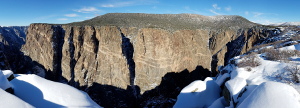 I love the views of the North Rim which is where Adam and I were climbing two years ago (Category:  Ice Climbing, Skiing)