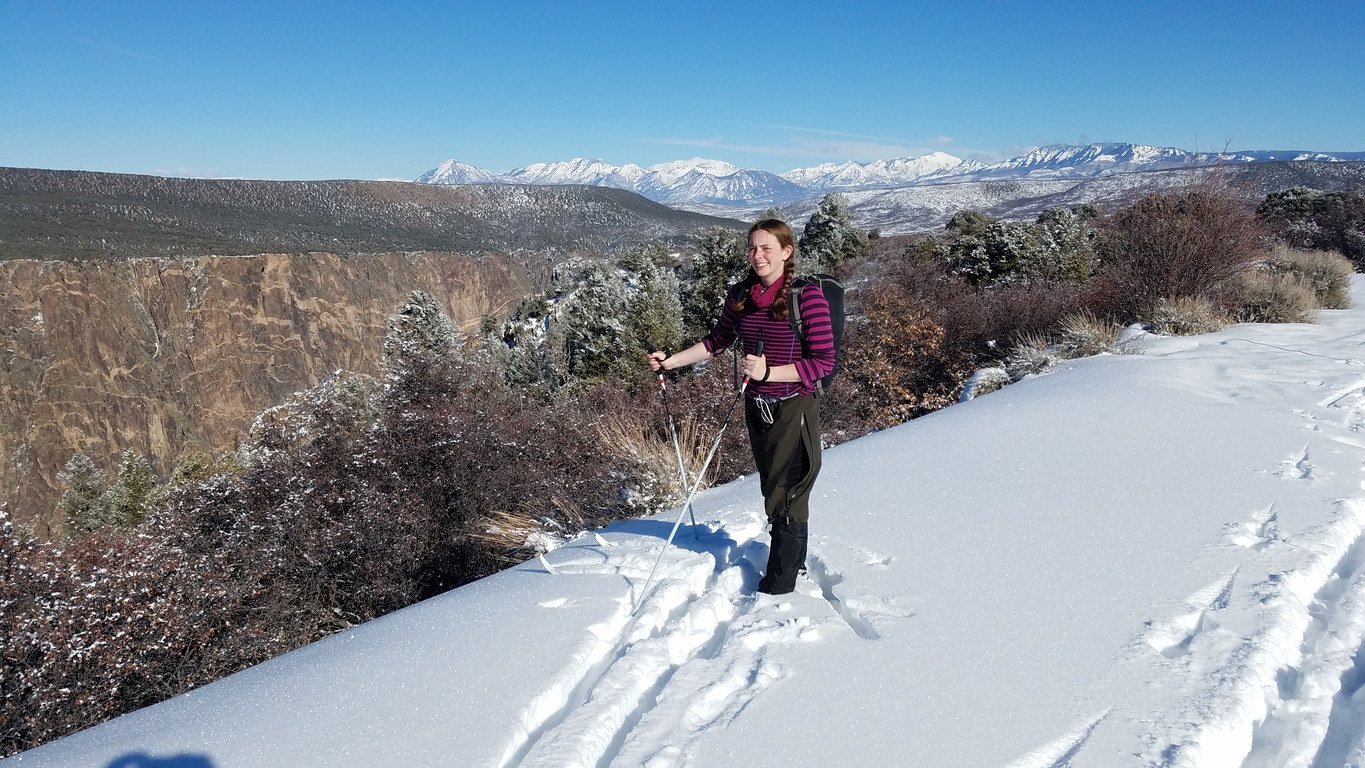 If the government were open, they would groom the South Rim for (Category:  Ice Climbing, Skiing)