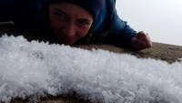 Snow crystals were very cool (Category:  Ice Climbing, Skiing)