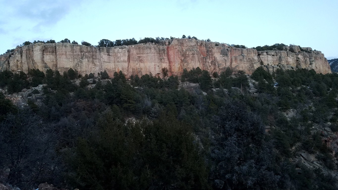 Cactus Cliff at Shelf Road (Category:  Ice Climbing, Skiing)