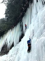 Me and Calvin (Category:  Ice Climbing)