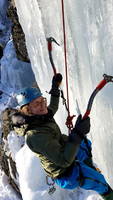 Climbing at Starbuck (Category:  Ice Climbing)