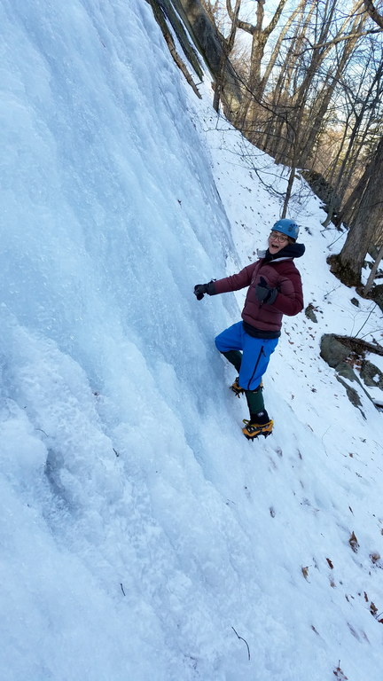 Found Waterfall Wall! Yay! (Category:  Ice Climbing)