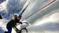 Climbing at Starbuck (Category:  Ice Climbing)