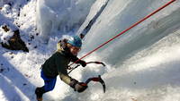 Climbing at Starbuck (Category:  Ice Climbing)