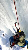 Climbing at Starbuck (Category:  Ice Climbing)