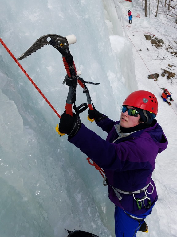 Yasamin (Category:  Ice Climbing)