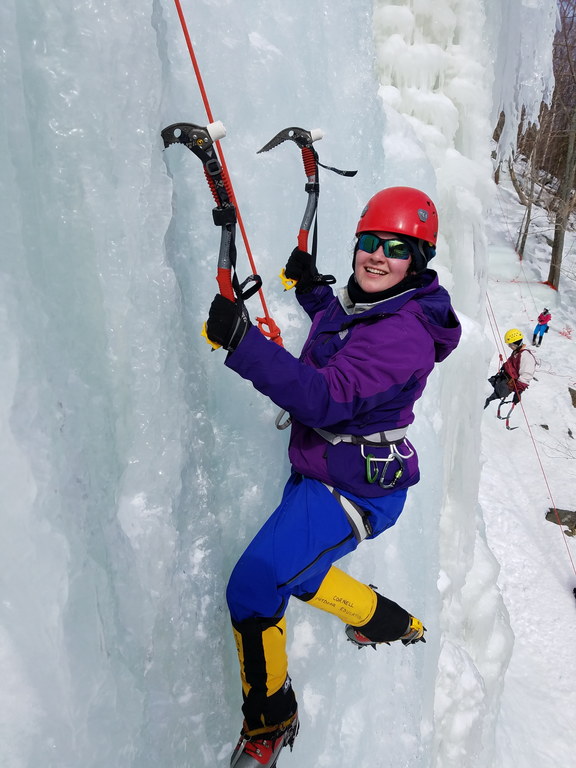 Yasamin (Category:  Ice Climbing)