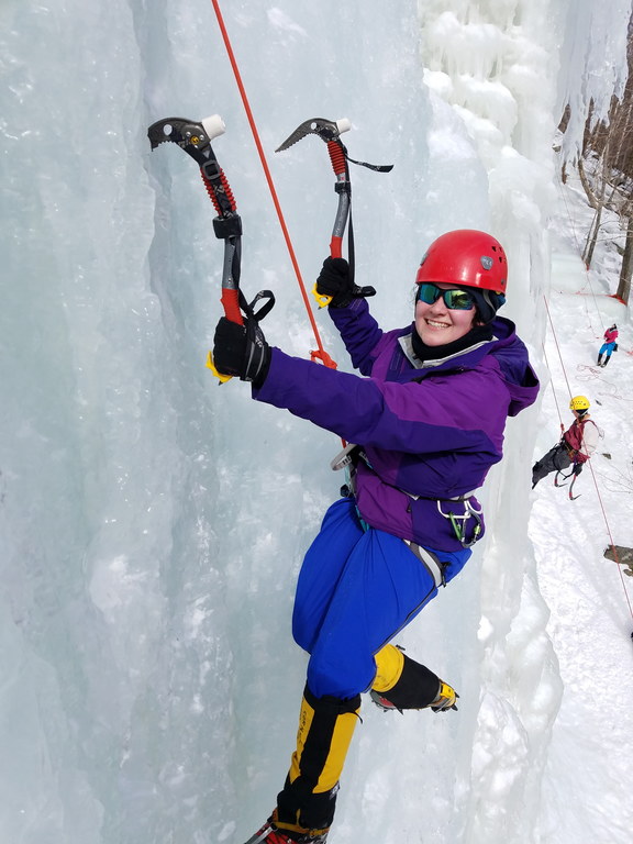 Yasamin (Category:  Ice Climbing)