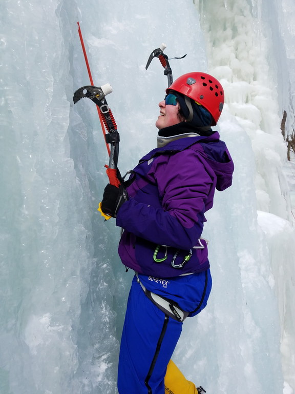 Yasamin (Category:  Ice Climbing)