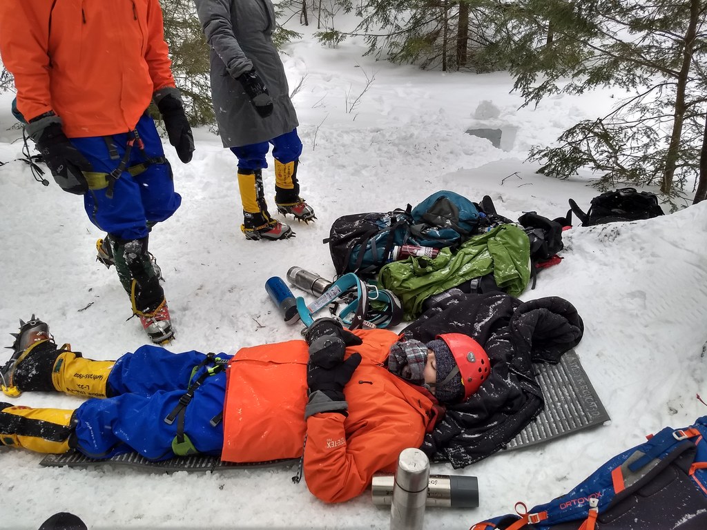 Will in his natural state (Category:  Ice Climbing)