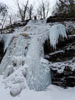 Still coming down like a pro (Category:  Ice Climbing)