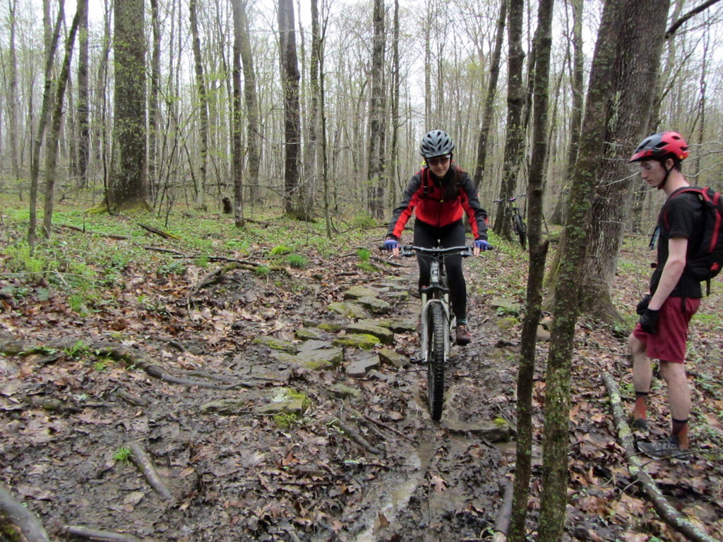 Nicole teaching (Category:  Biking)